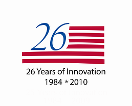 26 year logo